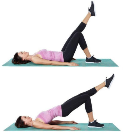 Single-leg Glute Bridge