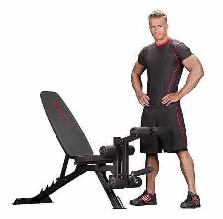 Marcy Adjustable 6 Position Leg Machine