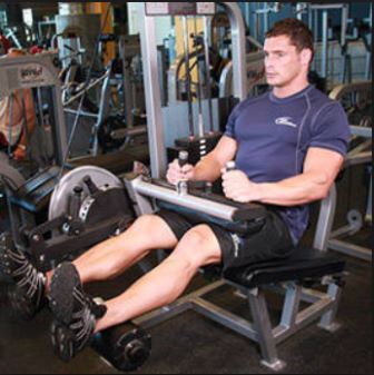 Exercise 3 Hamstring-step2 - Seated Leg Curls