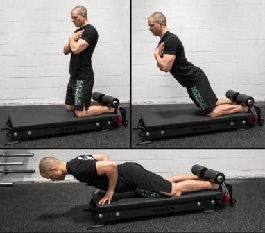 Exercise 4 Hamstring - Floor Glute Ham Raise