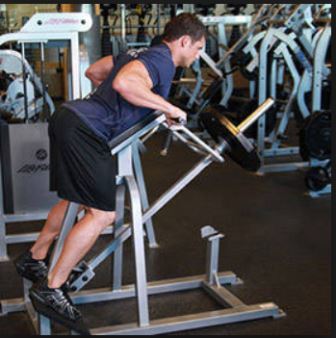 Exercise 4 Lats- step 2 - Lying T Bar Row