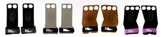 Bear KompleX 3 Hole Leather crossfit Grips - colors