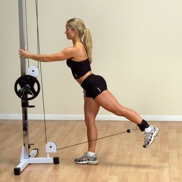 Kickback discount exercise machine