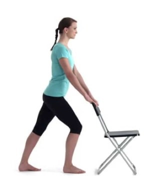 Calf Chair Stretch Forward