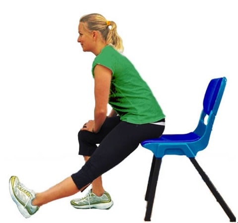 Calf Pain Relief Exercises - Calf Stretch While Seated