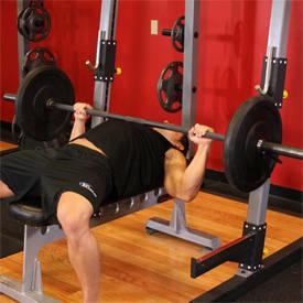 Chest exercise 1 Step 1 - Barbell Bench Press Workout