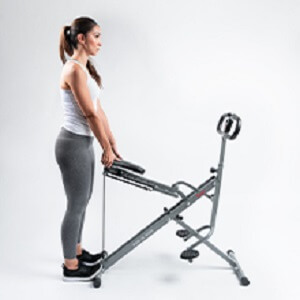 DEADLIFT using Sunny Health Fitness squats assist machine