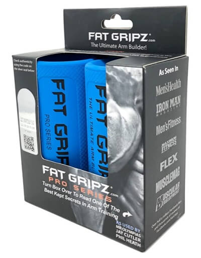 Fat Gripz Pro to convert standard bar into axel bar to build a thicker muscles