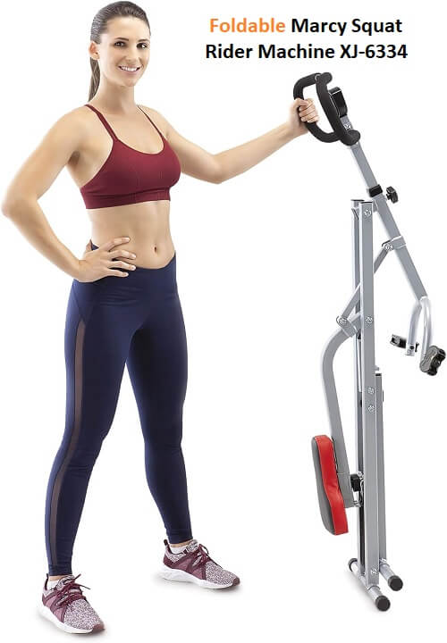 Foldable and Compact Marcy Squat Rider Machine XJ-6334