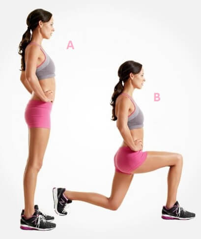 Lunge for Women Quad