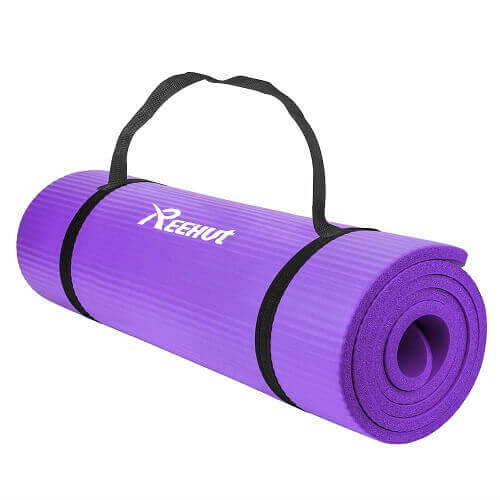 REEHUT Extra Thick High Density - Best Yoga Mat for Joint Pain