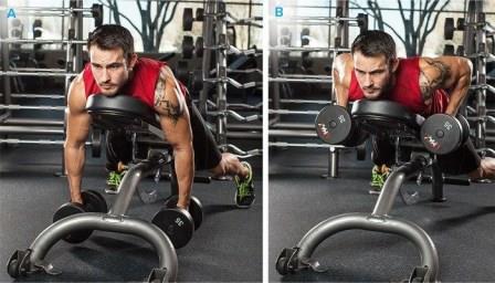 Shoulder-Exercise-3 - Dumbbell Incline Row