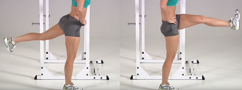 Swing Leg - inner thigh stretch