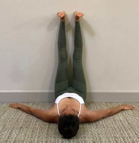 Wall Hamstring Stretch