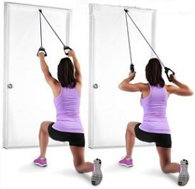 Resistance Band Lat Pulldown for Women Lats