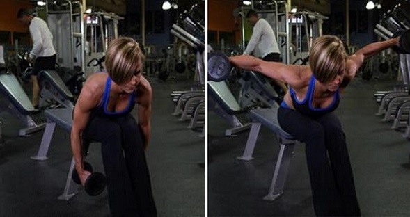 Bent Over Rear Lateral Raise workout for Women