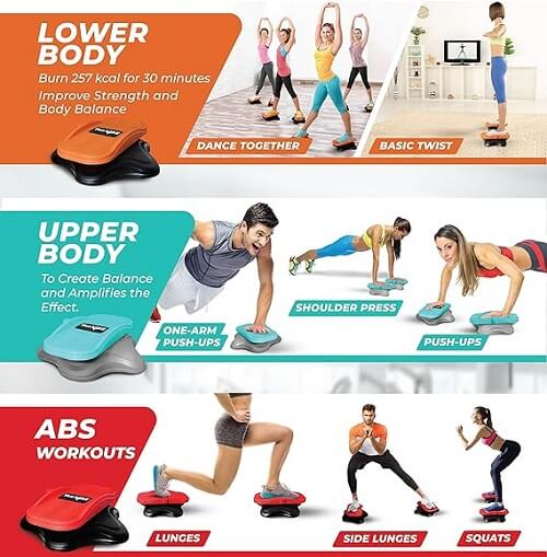 Yes4All Ab Twister Board for multipurpose Exercises